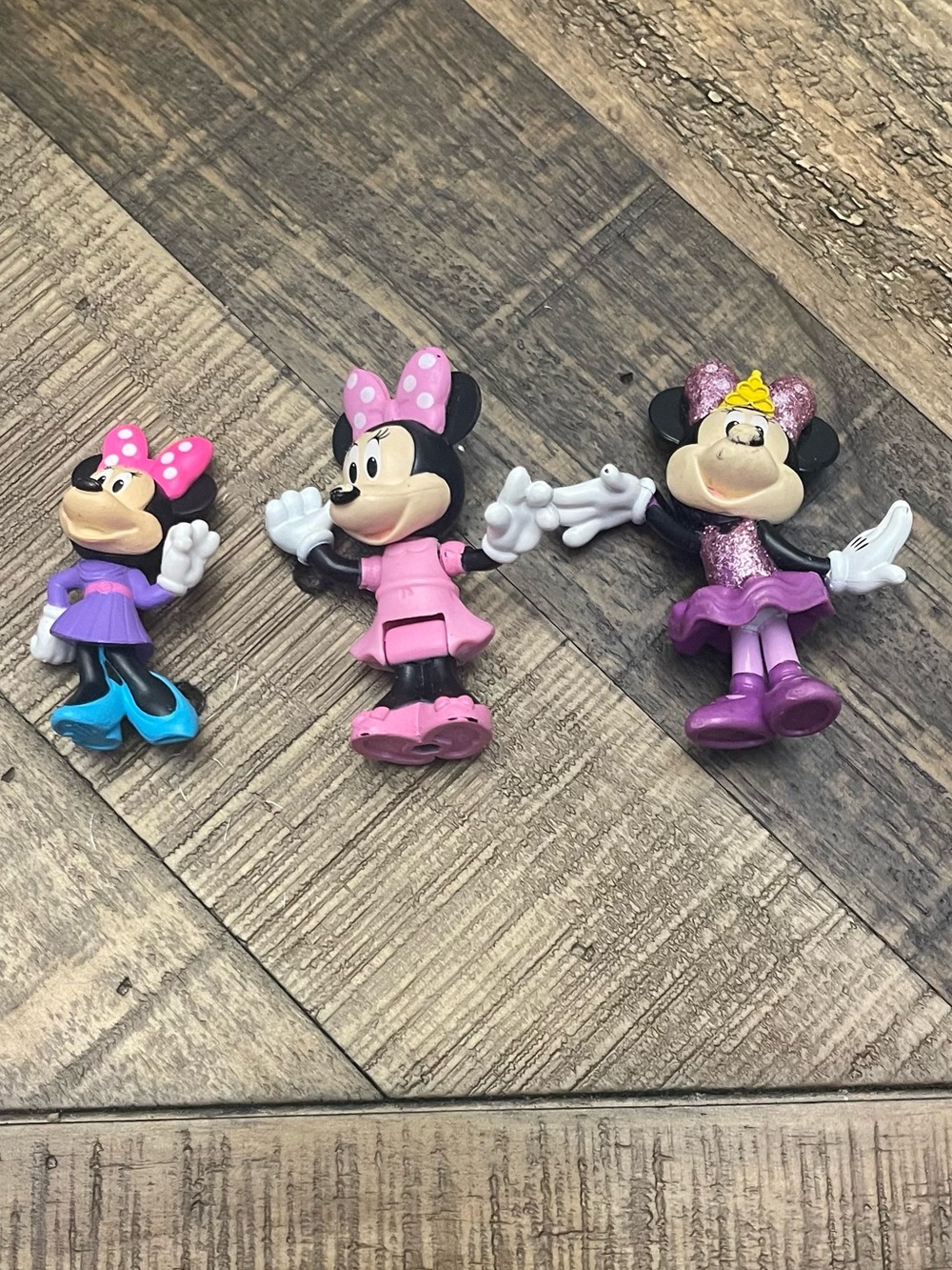 Disney Minnie Mouse Figures -set of 3